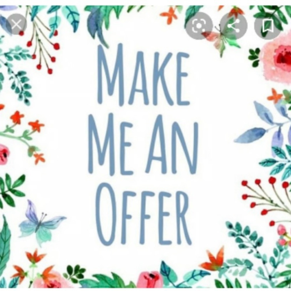 Taking all REASONABLE offers this week! Send them on over!
